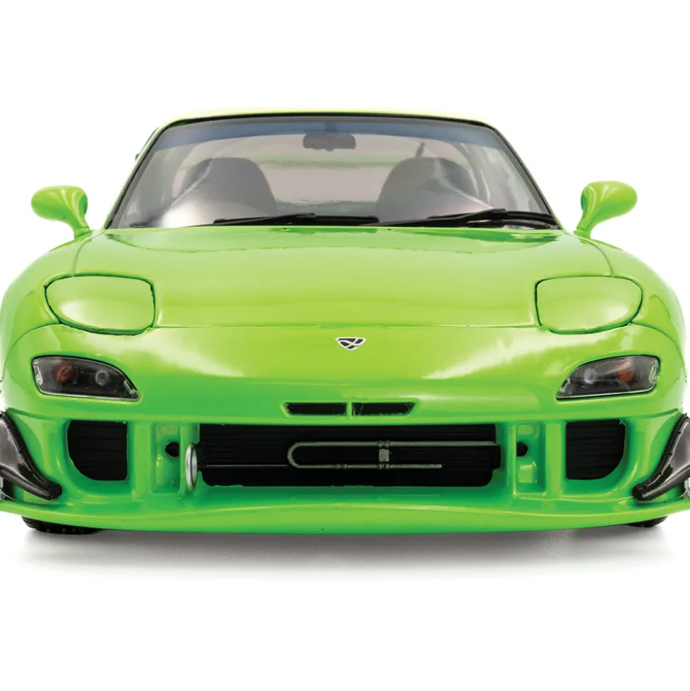 1999 Mazda RX7 FD3RS Solido Works - Neon Green 1:18 Scale Diecast Model Car by Solido