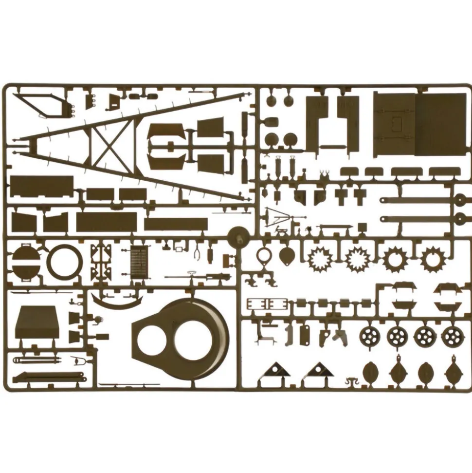M32B1 Armored Recovery Vehicle 1/35 Kit 1:35 Scale Plastic Model Kit by Italeri