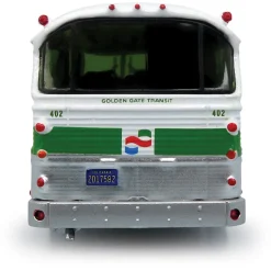 1964 MCI MC-5A Coach: Golden Gate Transit 1:87 Scale Diecast Model Bus by Iconic Replicas