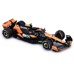 2024 McLaren F1 Semi Truck w/ MCL38 - Norris #4 1:43 Scale Diecast Model Car by Bburago