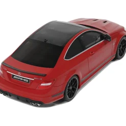 2014 Mercedes-Benz C63 AMG Edition 507 -Red 1:18 Scale Cast Resin Model Car by GT Spirit