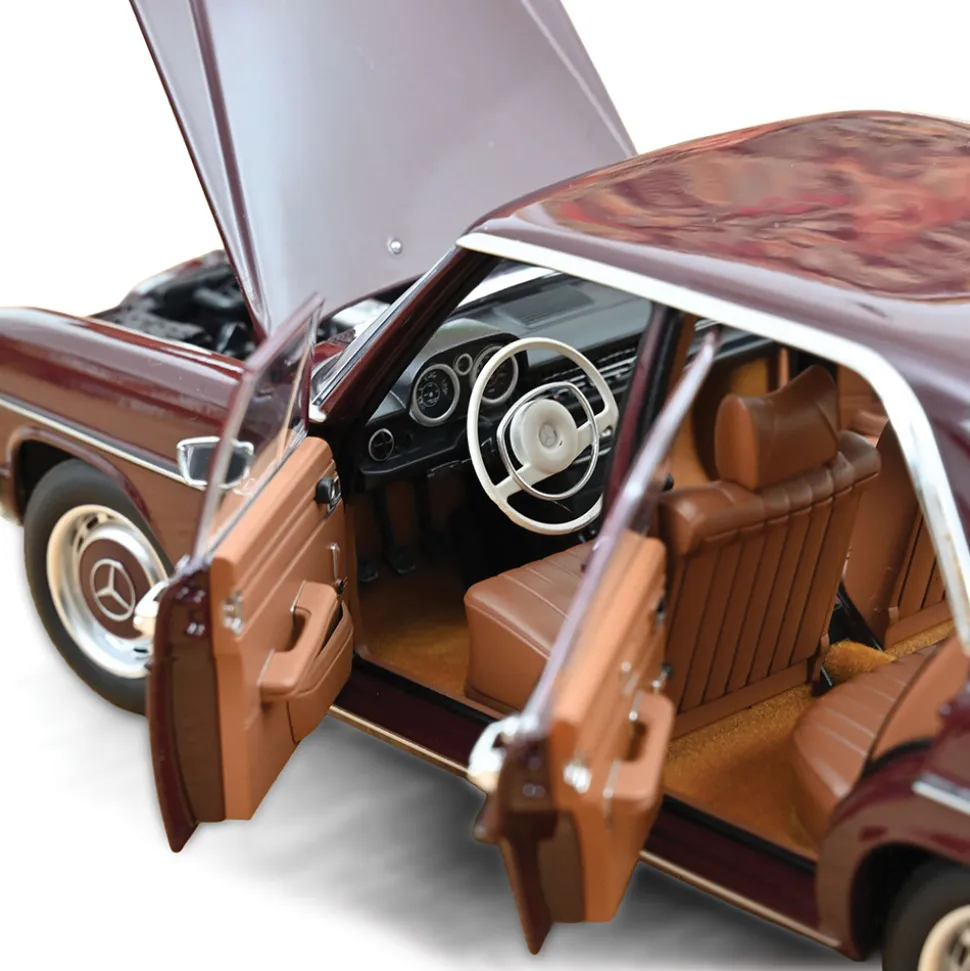 1968 Mercedes-Benz 200 - Dark Red 1:18 Scale Diecast Model Car by Norev