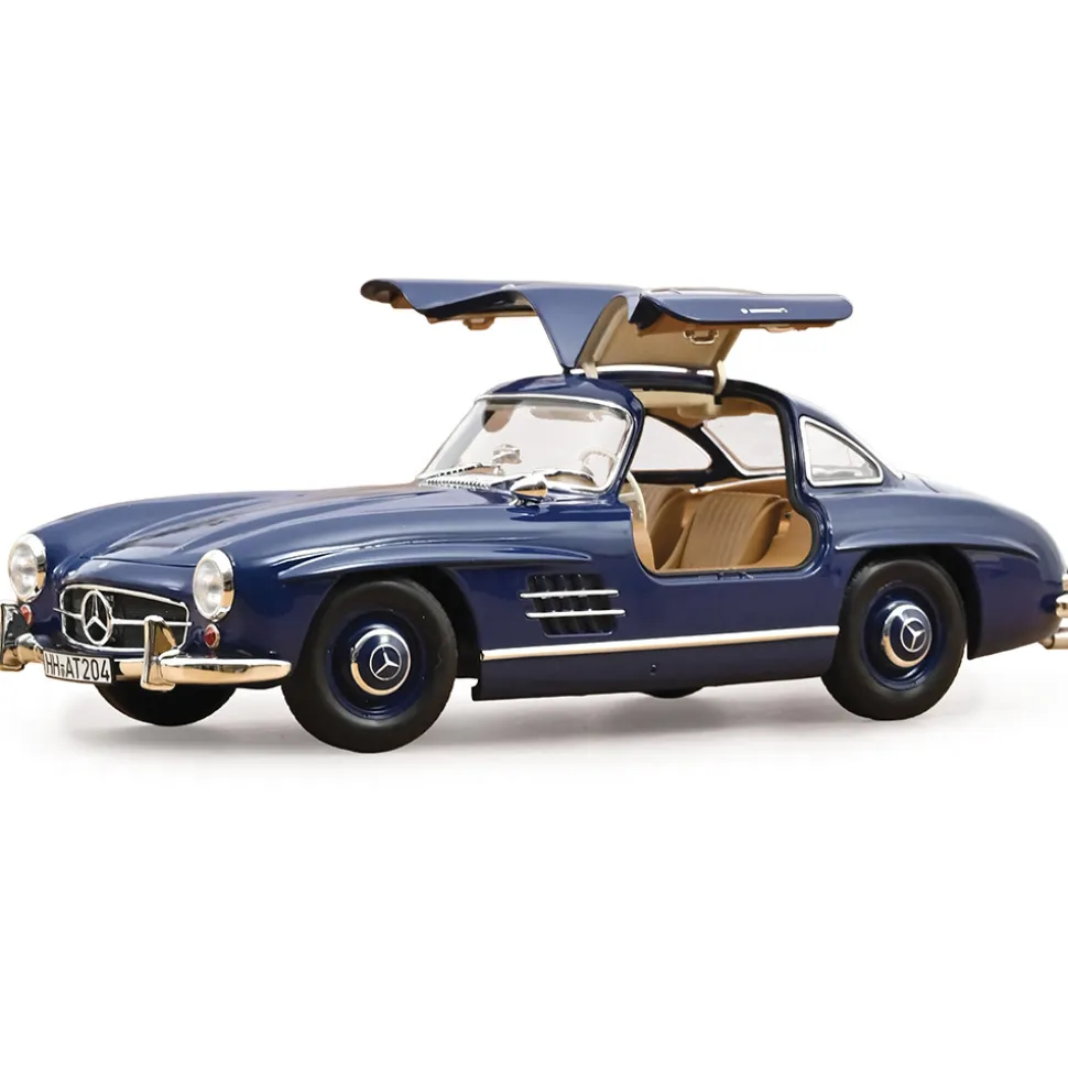 1954 Mercedes-Benz 300 SL - Blue 1:18 Scale Diecast Model Car by Norev