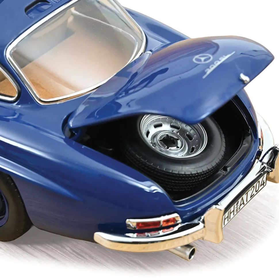 1954 Mercedes-Benz 300 SL - Blue 1:18 Scale Diecast Model Car by Norev