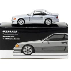 Mercedes-Benz SL 500 Koenig Specials - Silver 1:64 Scale Diecast Model Car by Tarmac Works