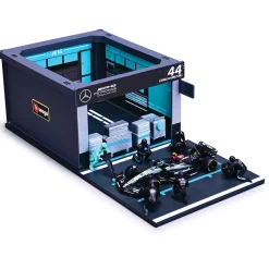 2024 Mercedes F1 W15 Pit Pass - Hamilton #44 1:43 Scale Diecast Model Car by Bburago