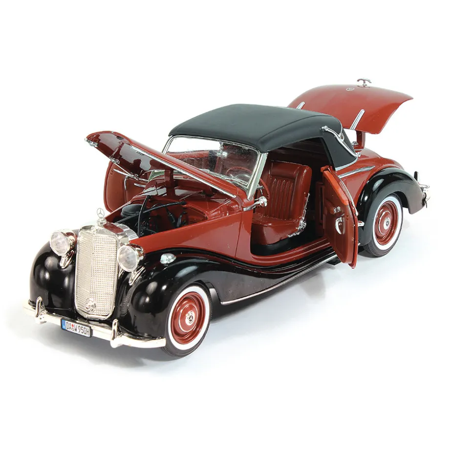 1950 Mercedes 170S - Burgundy 1:18 Scale Diecast Model Car by Signature Models