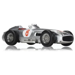 Mercedes W196 R #8 - Juan Manuel Fangio 1:8 Scale Diecast Model Car by IXO Models