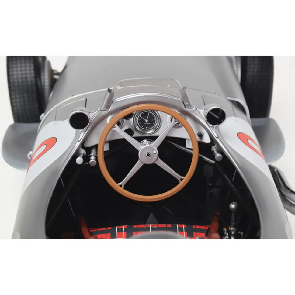 Mercedes W196 R #8 - Juan Manuel Fangio 1:8 Scale Diecast Model Car by IXO Models