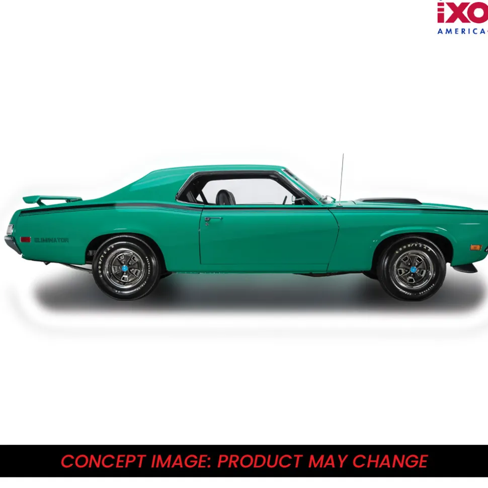 1970 Mercury Cougar Eliminator 428 CJ - Competition Green 1:43 Scale Diecast Model Car by IXO Models