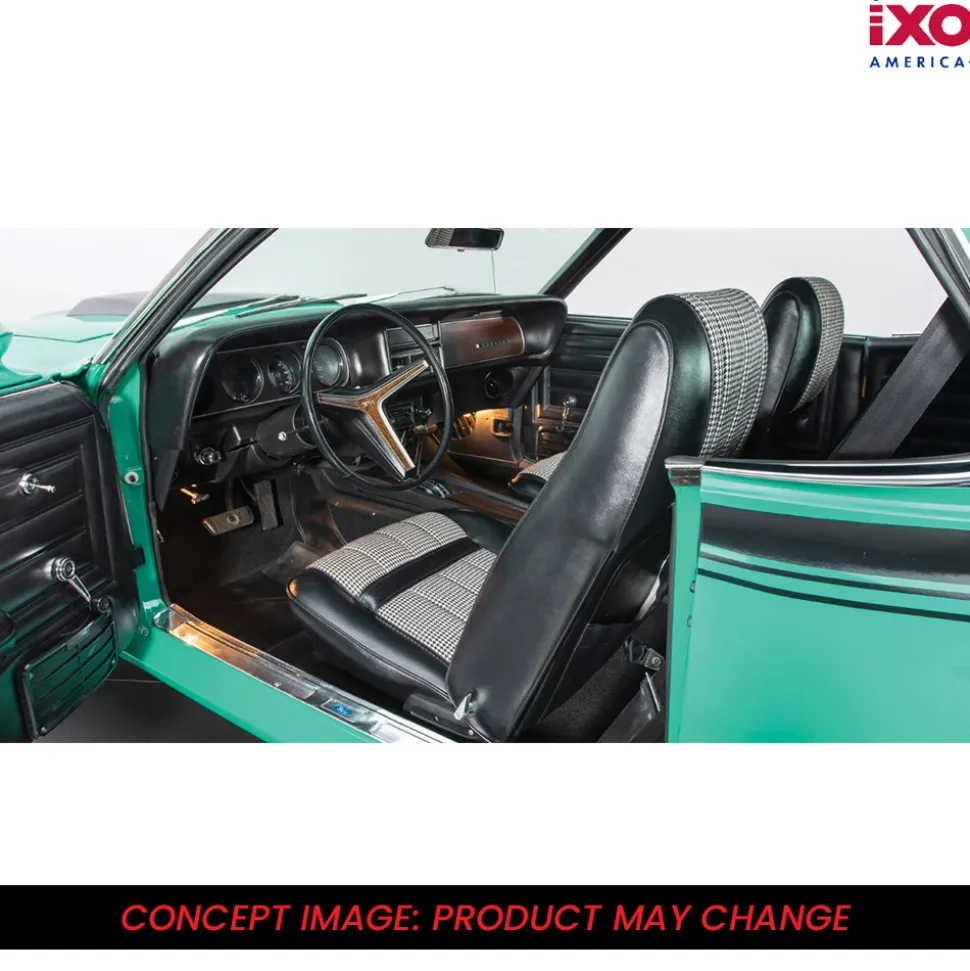 1970 Mercury Cougar Eliminator 428 CJ - Competition Green 1:43 Scale Diecast Model Car by IXO Models