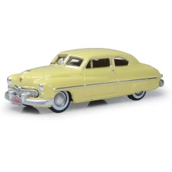 1949 Mercury 8 Coupe - Calabash Yellow 1:87 Scale by Oxford Diecast