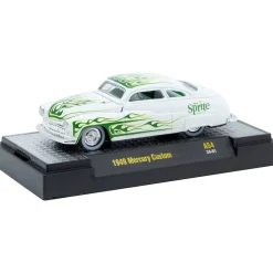 1949 Mercury Custom - Sprite 1:64 Scale Diecast Model Car by M2 Machines