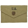 M1942 FIRST AID POUCH MARKED JT&L 1943 World War Supply (1083) Canvas by World War Supply