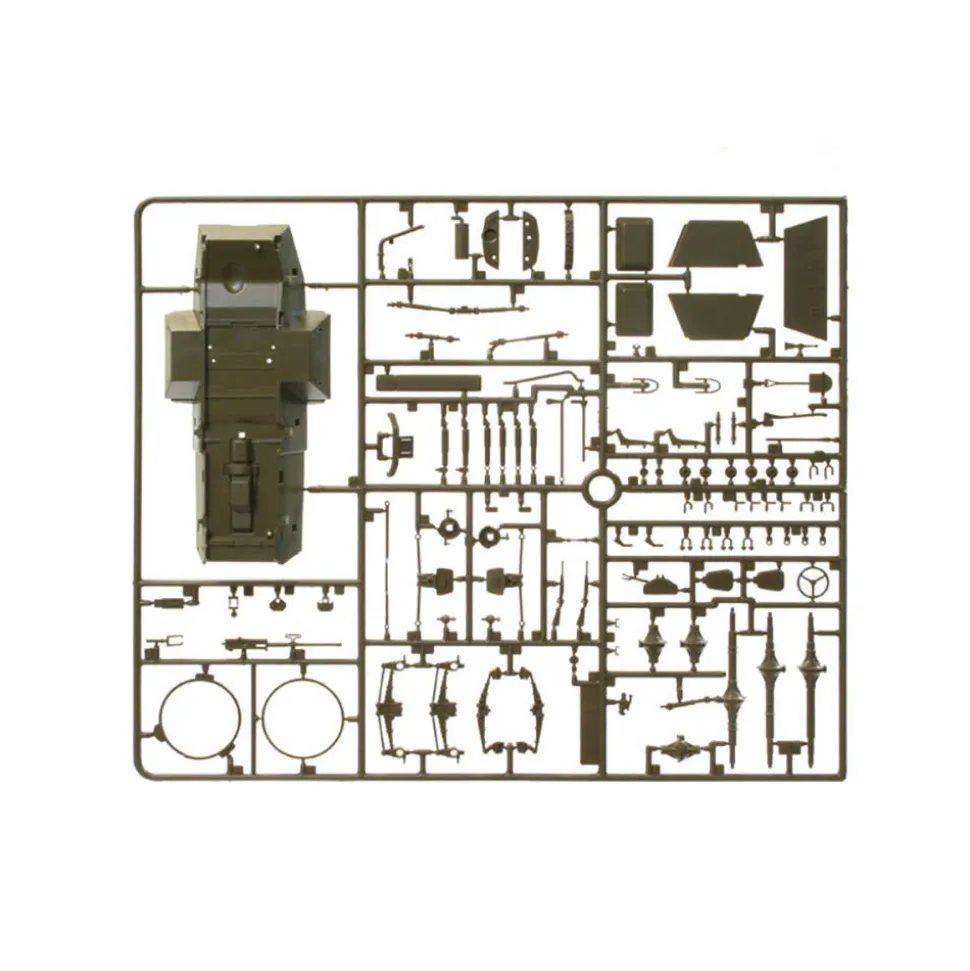 M8 Greyhound 1/35 Kit 1:35 Scale Plastic Model Kit by Italeri