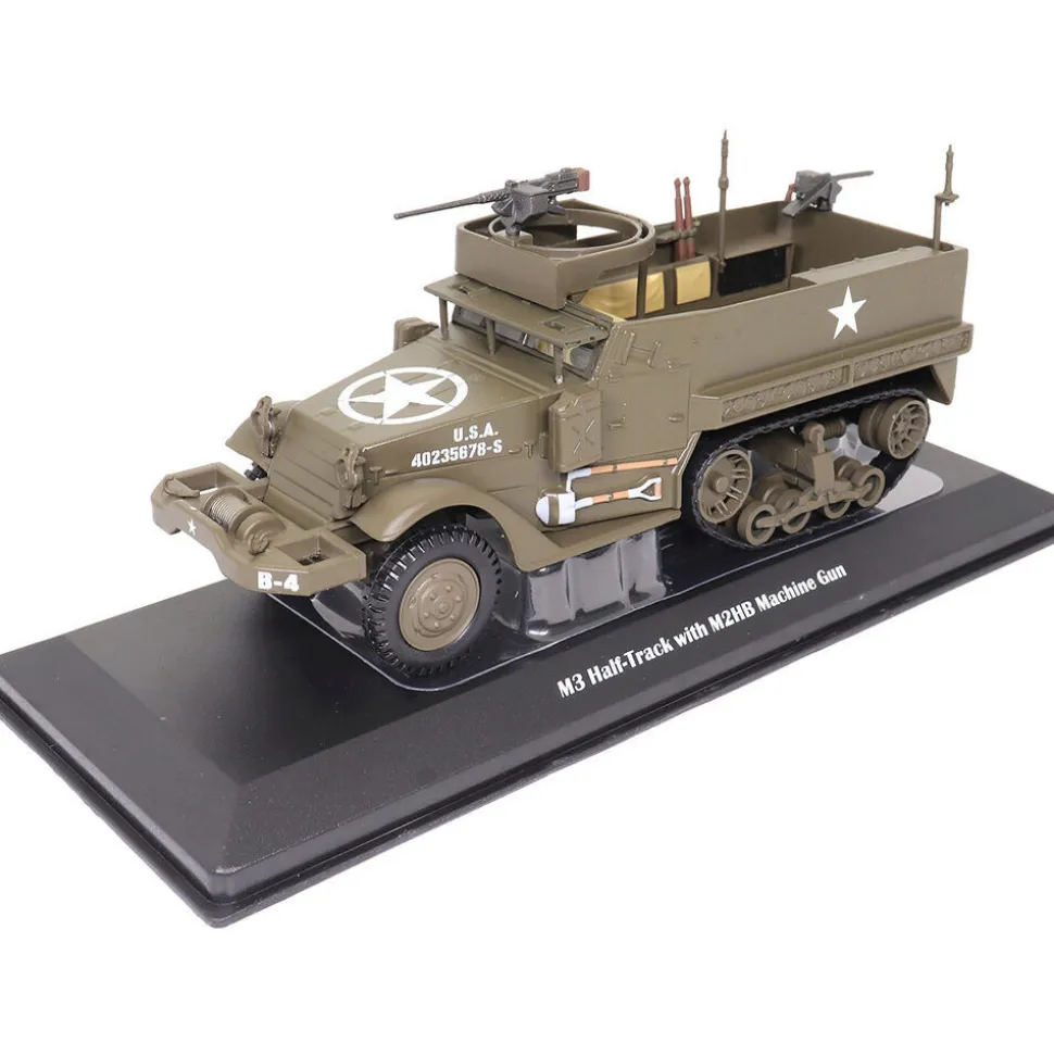 M3 Half-track with M2HB Machine Gun 1/43 Die Cast Model 1:43 scale Diecast Model by Militaria Diecast