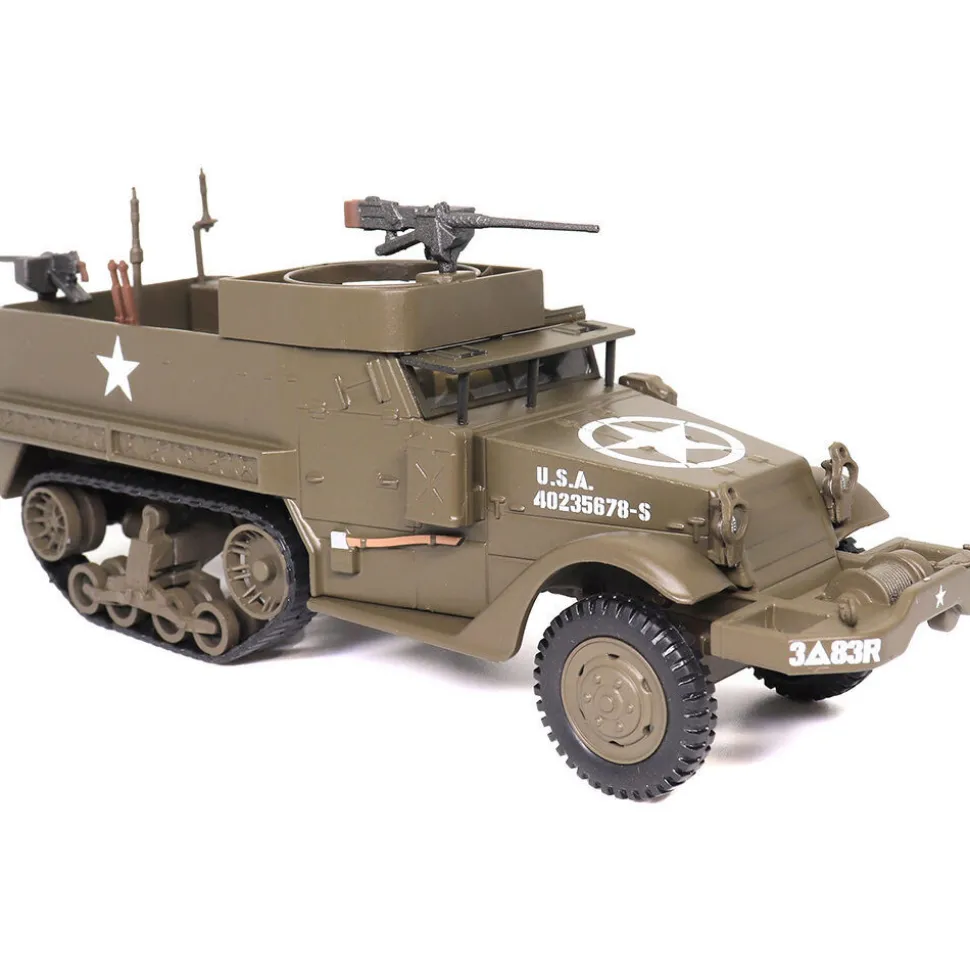 M3 Half-track with M2HB Machine Gun 1/43 Die Cast Model 1:43 scale Diecast Model by Militaria Diecast