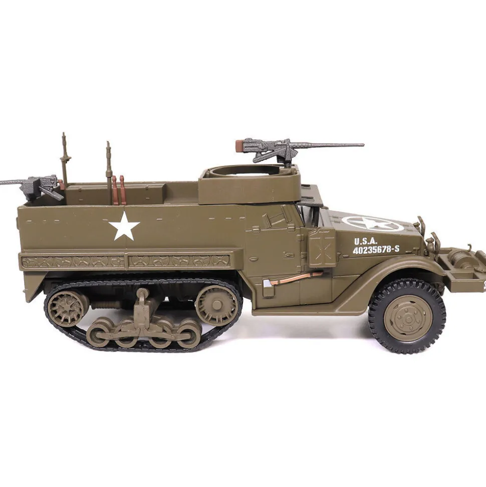 M3 Half-track with M2HB Machine Gun 1/43 Die Cast Model 1:43 scale Diecast Model by Militaria Diecast
