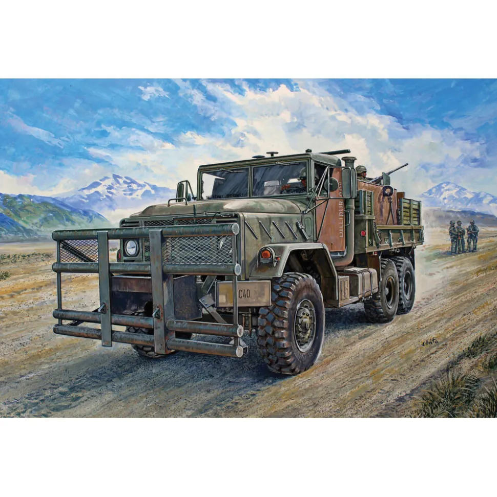 M923 “Hillbilly” Gun Truck 1/35 Kit 1:35 Scale Plastic Model Kit by Italeri