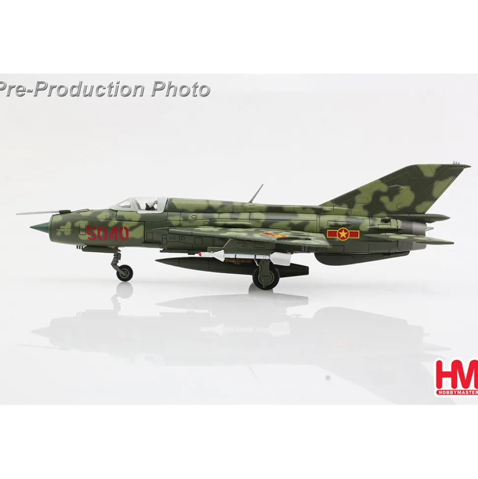 MIG-21 Fishbed 1/72 Die Cast Model 1:72 scale Metal by Hobby Master