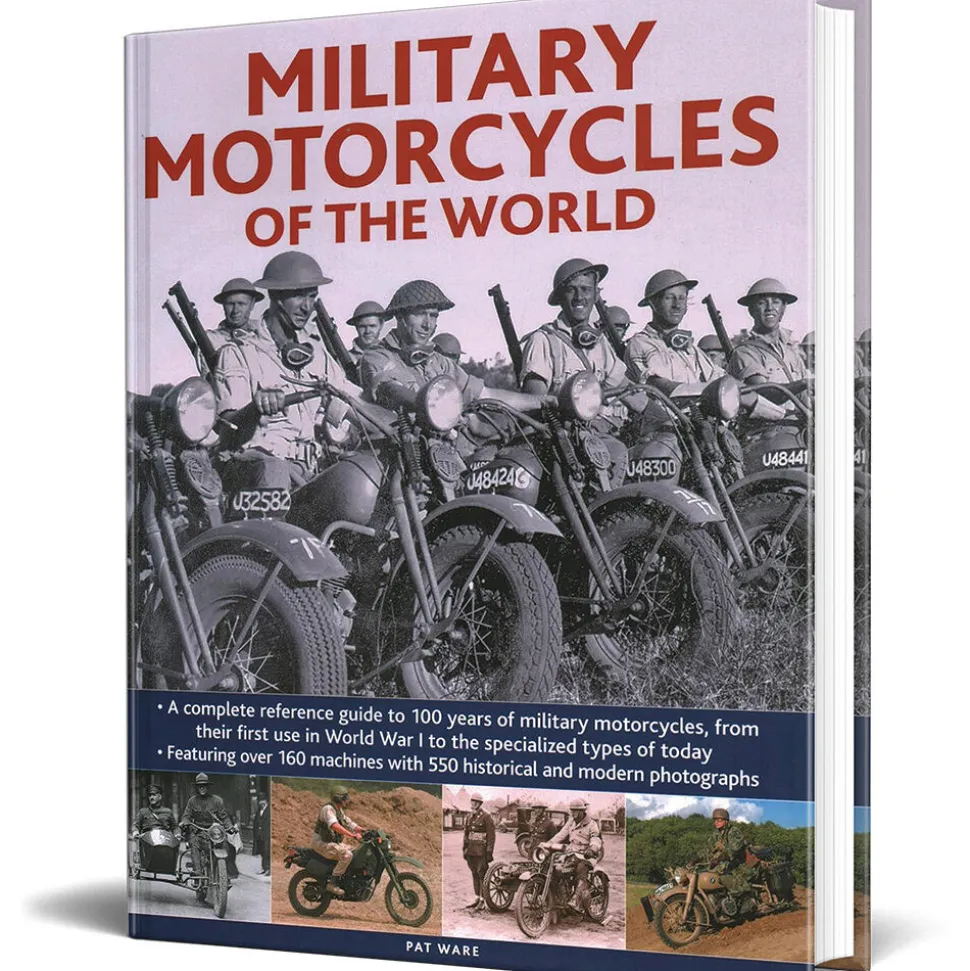 Military Motorcycles of the World Hardcover by Lorenz Books