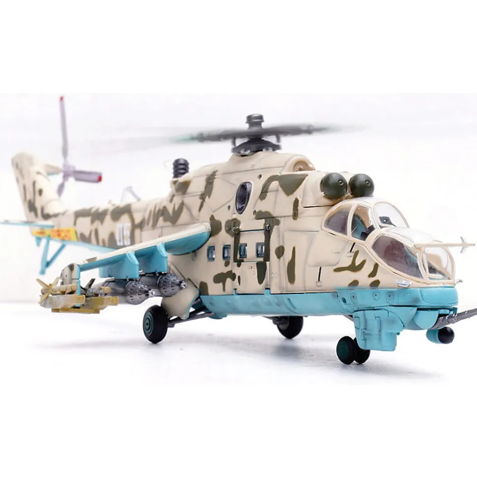 Mil Mi-24V Hind-E 1/72 Diecast Model 1:72 Scale Diecast Metal Model by Panzerkampf