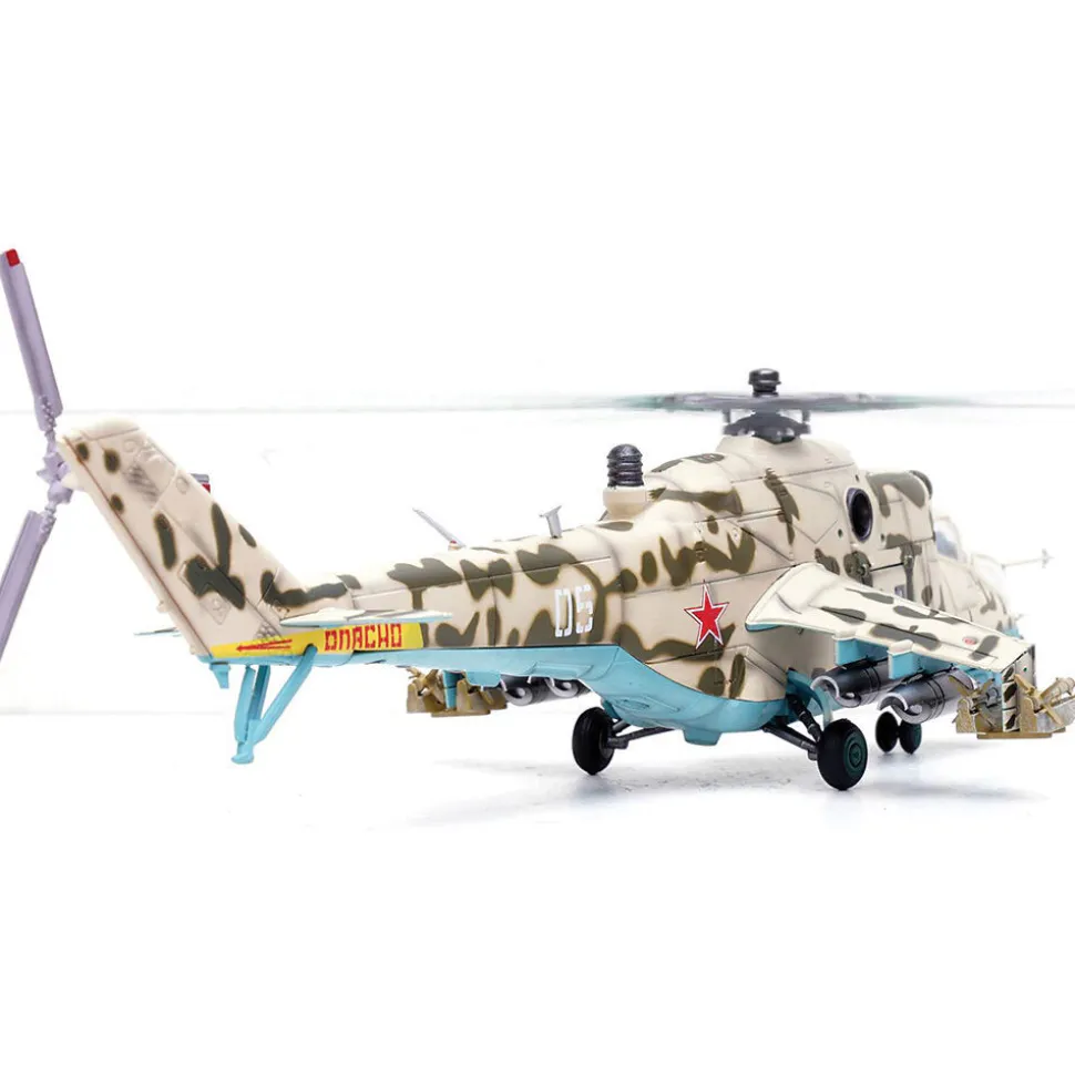 Mil Mi-24V Hind-E 1/72 Diecast Model 1:72 Scale Diecast Metal Model by Panzerkampf