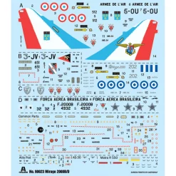 Mirage 2000 B/D 1/72 Kit 1:72 scale Plastic by Italeri