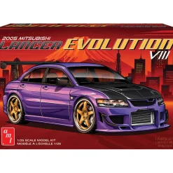 1995 Mitsubishi Lancer Evo 1:25 Scale Plastic Model Kit by AMT