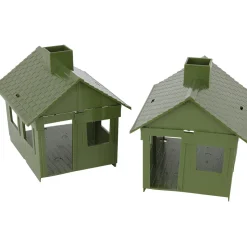 MPC Bunkhouse Building OD Green BMC TOYS (67110) 1:32 scale Plastic by BMC Toys