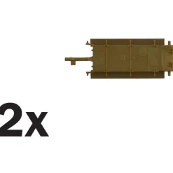 M7 Priest / Kangaroo 1/72 Kit 1:72 Scale Plastic Model Kit by Italeri