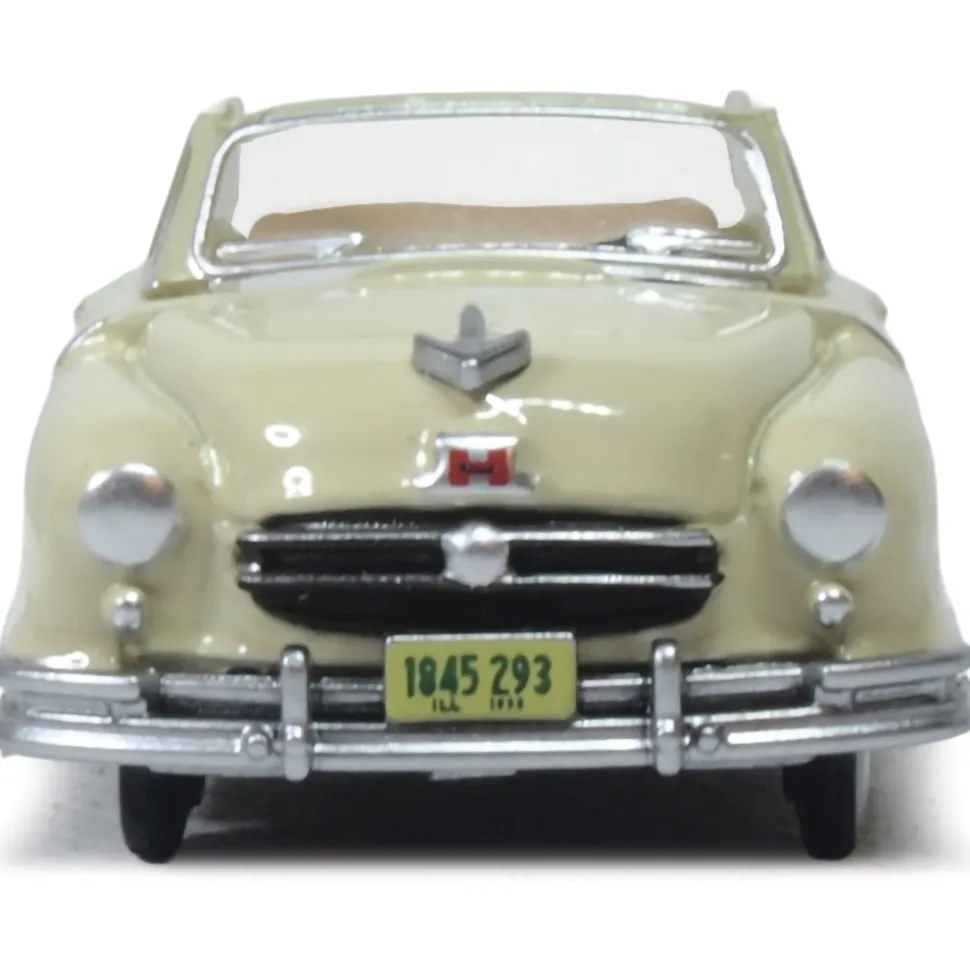 Nash Rambler Custom Landau Convertible - Champagne Ivory (Open) 1:87 Scale Diecast Model Car by Oxford Diecast