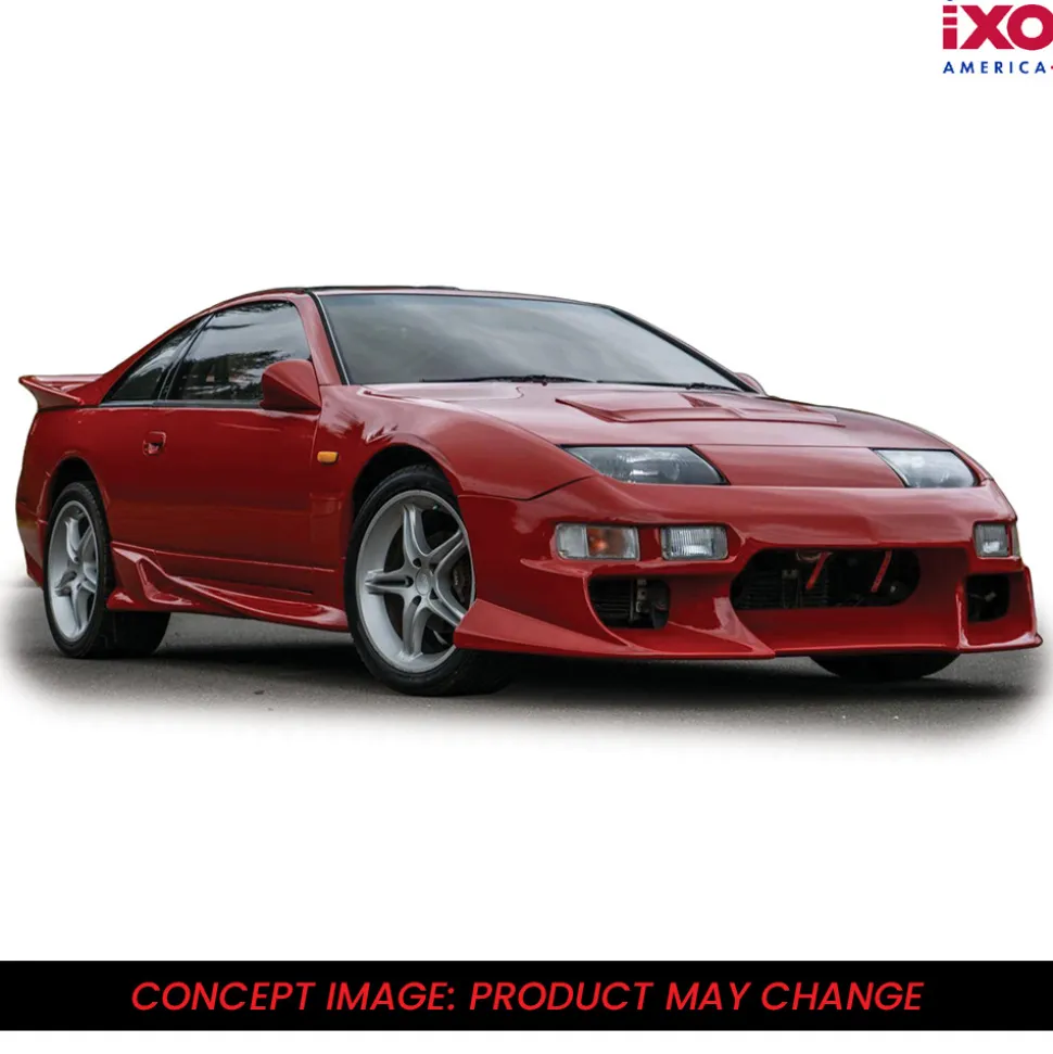 1989 Nissan Fairlady Z - Cherry Red Pearl 1:64 Scale Diecast Model Car by IXO Models