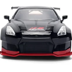 2009 Nissan GT-R (R35 (Ben Sopra Kit) - Advan 1:24 Scale Diecast Model Car by Jada Toys