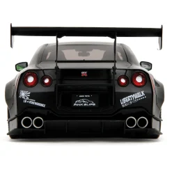 Nissan GT-R (R35) Liberty Walk - Pink Slips Metallic Green 1:18 Scale Diecast Model Car by Pink Slips