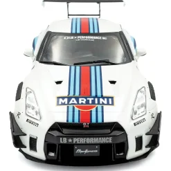2024 Nissan GT-R (R35) W/ Liberty Walk Body Kit 2.0 M 1:18 Scale Diecast Model Car by Solido