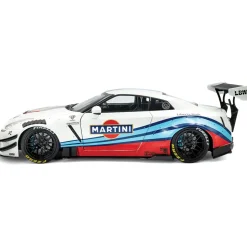 2024 Nissan GT-R (R35) W/ Liberty Walk Body Kit 2.0 M 1:18 Scale Diecast Model Car by Solido