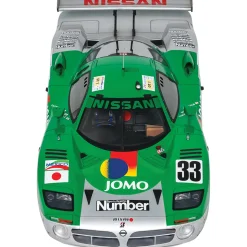 1998 Nissan R390 GT1 Le Mans - Green 1:18 Scale Cast Resin Model Car by GT Spirit