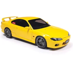 1999 Nissan Silvia S15 Spec-R Aero - Lightning Yellow 1:18 Scale Diecast Model Car by Solido