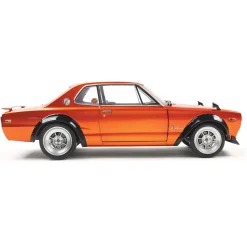1970 Nissan Skyline (C10) Hakosuka Solido Works - Orange Metallic 1:18 Scale Diecast Model Car by Solido