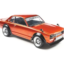 1970 Nissan Skyline (C10) Hakosuka Solido Works - Orange Metallic 1:18 Scale Diecast Model Car by Solido