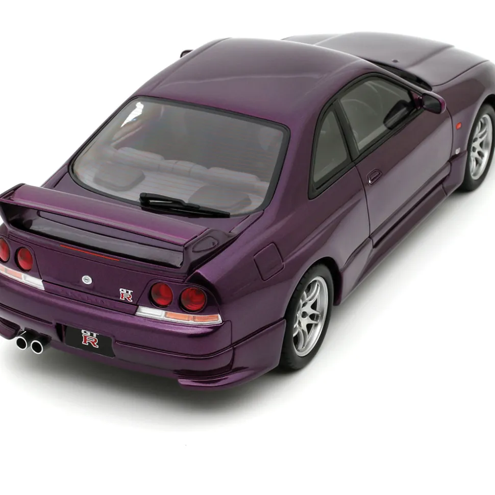 1995 NISSAN SKYLINE GT-R R33 V-SPEC - MIDNIGHT PURPLE 1:18 Scale Cast Resin Model Car by Ottomobile