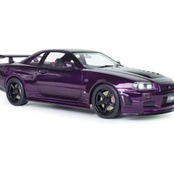 1999 Nissan Skyline (R34) GT-R Z Tune - Midnight Purple 1:18 Scale Diecast Model Car by Solido