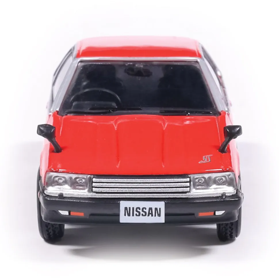 1983 Nissan Skyline 2000 Turbo RS (R30) "Iron Mask" - Red and Black 1:64 Scale Diecast Model Car by IXO Models