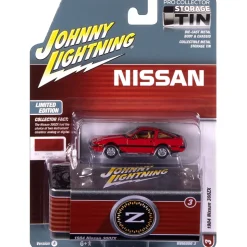 1984 Nissan 300zx - Regatta Red 1:64 Scale Diecast Model Car by Johnny Lightning