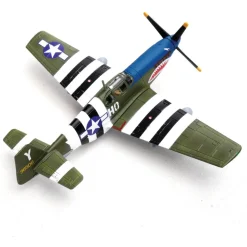 North American P-51B Mustang - John Bennett, 487th Fighter Squadron - Blue-Nosed Bastards of Bodney 1:72 Scale Diecast Metal Replica by Legion