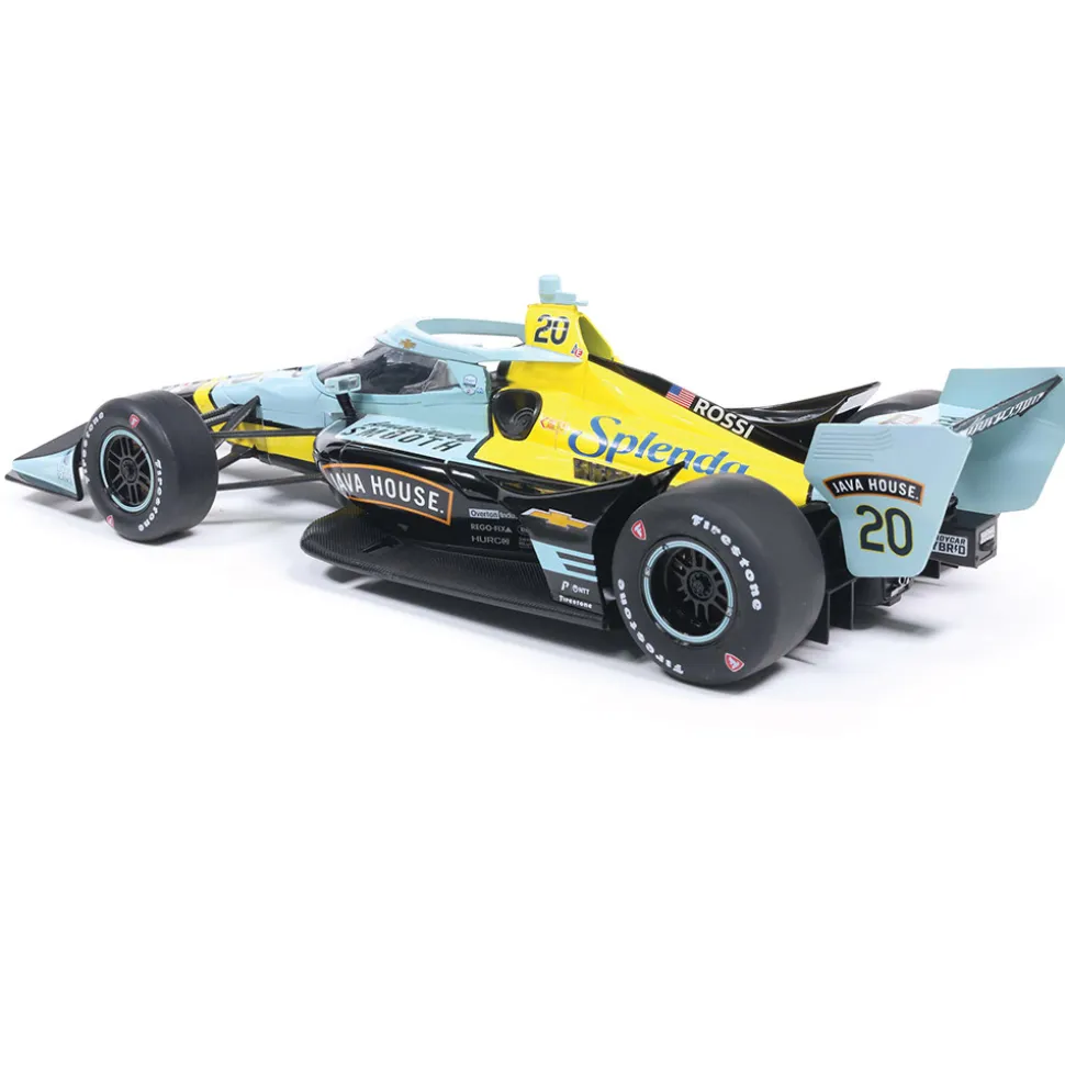 2026 NTT IndyCar Series #20 Alexander Rossi / Ed Carpenter Racing Road Course 1:18 Scale Diecast Model Car by IXO Models