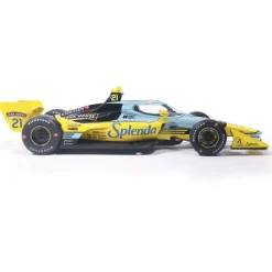 2026 NTT IndyCar Series - #21 Christian Rasmussen / Ed 1:18 Scale Diecast Model Car by IXO Models