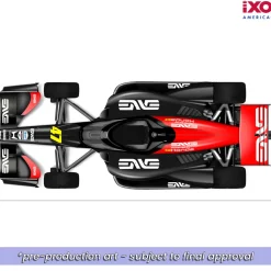 NTT INDYCAR Series - #47 Mick Schumacher Road Course 1:18 Scale Diecast Model Car by IXO Models