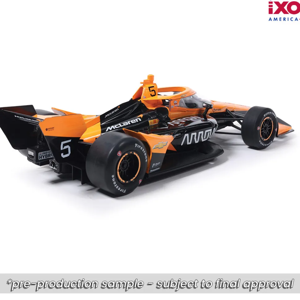 2026 NTT IndyCar Series #5 Pato O'Ward / Arrown McLaren Road Course 1:18 Scale Diecast Model Car by IXO Models